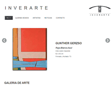 Tablet Screenshot of inverarte.com